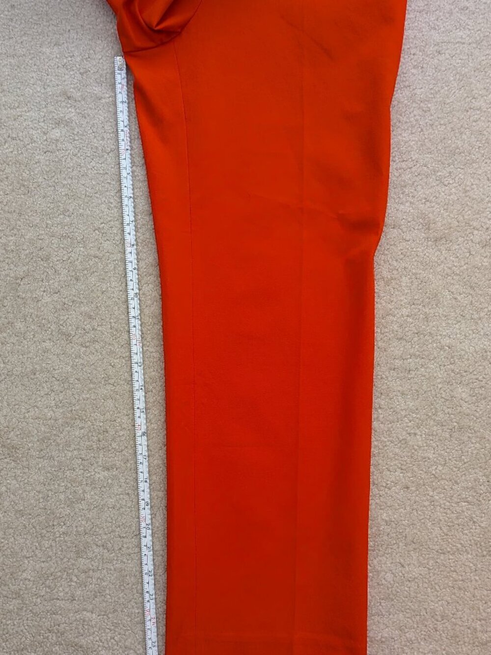 NWT Talbots straight orange pants 4 - Picture 9 of 12
